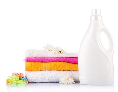 ملصق منظفات الغسيل